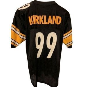 PITTSBURGH STEELERS LEVON KIRKLAND SIZE YOUTH LARGE 14-16 VINTAGE STARTER JERSEY